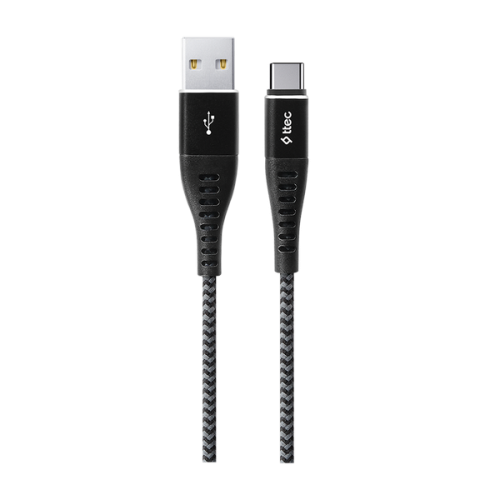 ttec ExtremeCable Ekstra Dayanıklı USB-A - USB-C Şarj Kablosu 150cm 2DKX02CS