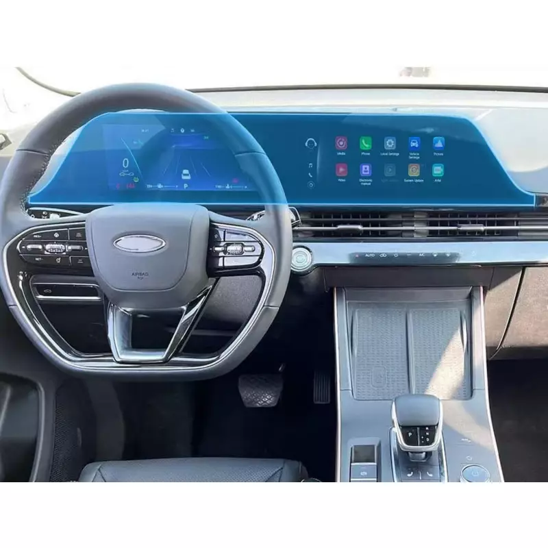 Chery Omoda 5 Navigasyon ve Bilgi Ekran uyumlu Nano Ekran Koruyucu Tek Parça