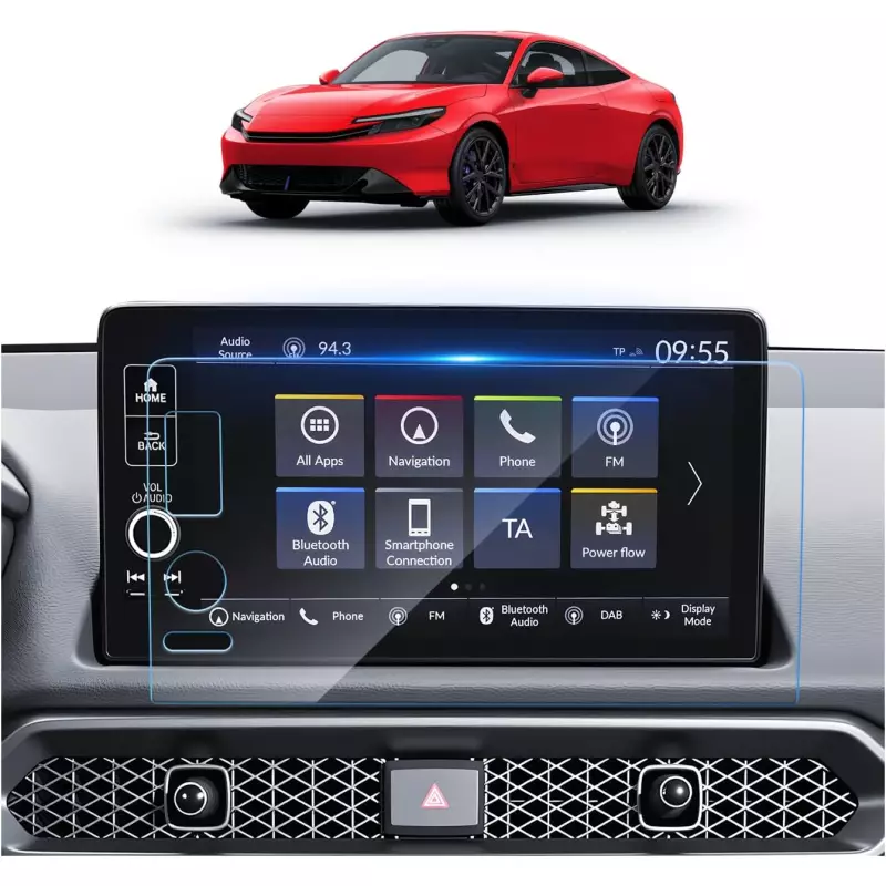 Honda Prelude Ekran Koruyucu 9h Nano Film 9 inç