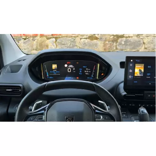 Peugeot Rifter Ekran Koruyucu Dijital Gösterge 9H Nano 2024+