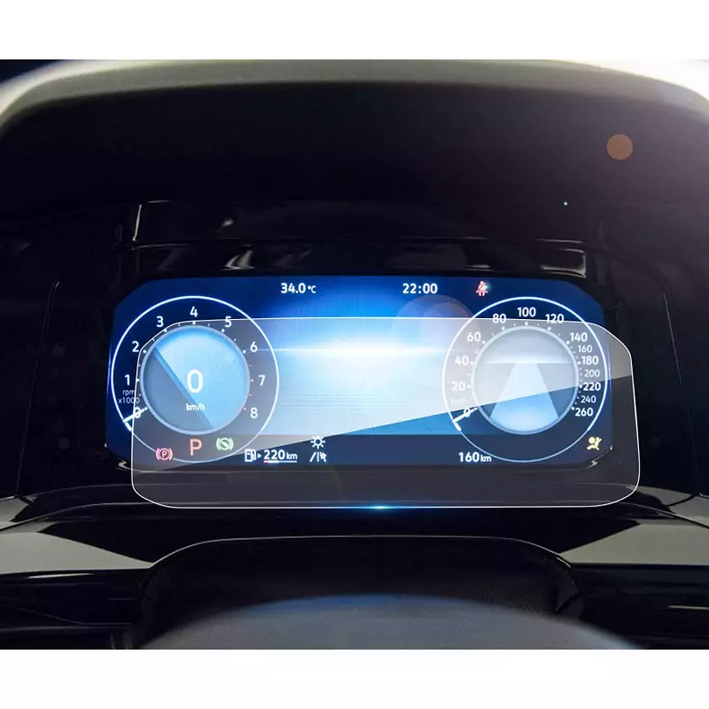 Volkswagen Golf 8 Dijital Panel Ekran Koruyucu Film